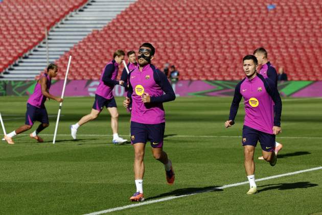 Gavi Entrenamiento Barça Spotify Camp Nou EFE