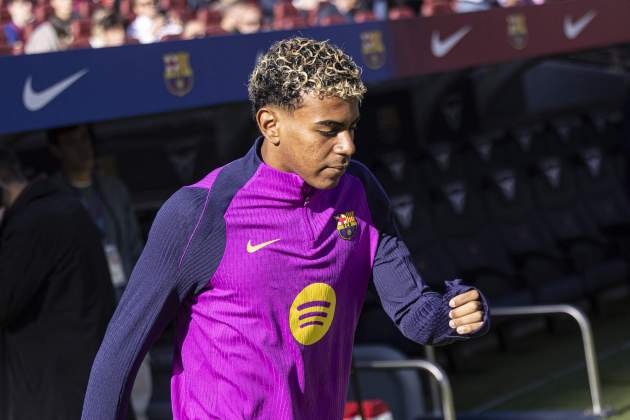 Camp nou Spotify entrenament obert Lamine Yamal / foto: Montse Giralt