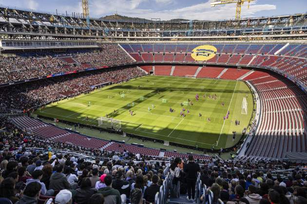 estadi Camp Nou Spotify entrenament obert / foto: Montse Giralt estadi Camp Nou Spotify entrenament obert / foto: Montse Giralt