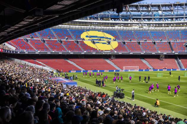 estadi Camp Nou Spotify entrenament obert / foto: Montse Giralt