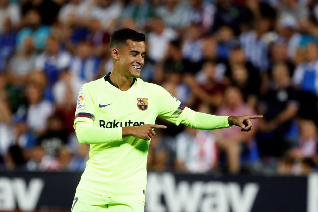 Coutinho gol Leganes Barça EFE