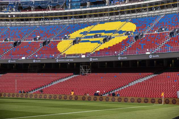 estadi Camp Nou Spotify entrenament obert / foto: Montse Giralt estadi Camp Nou Spotify entrenament obert / foto: Montse Giralt