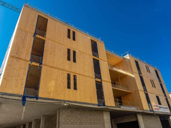 habitatge en construcció a vilafranca del Penedés