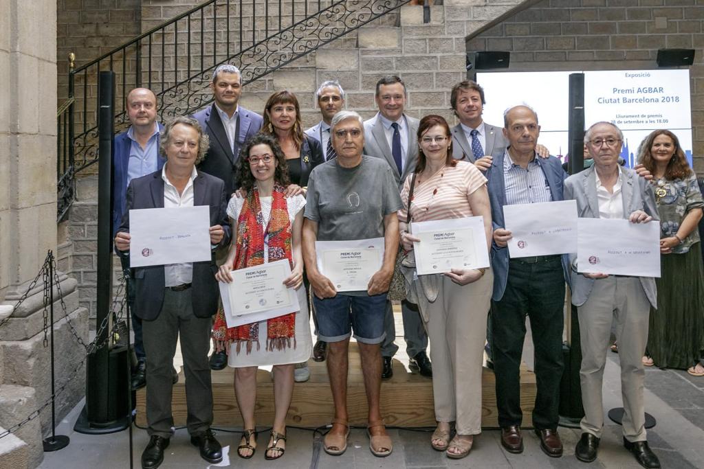 Antonio Bolea, Premio Agbar Ciudad de Barcelona 2018