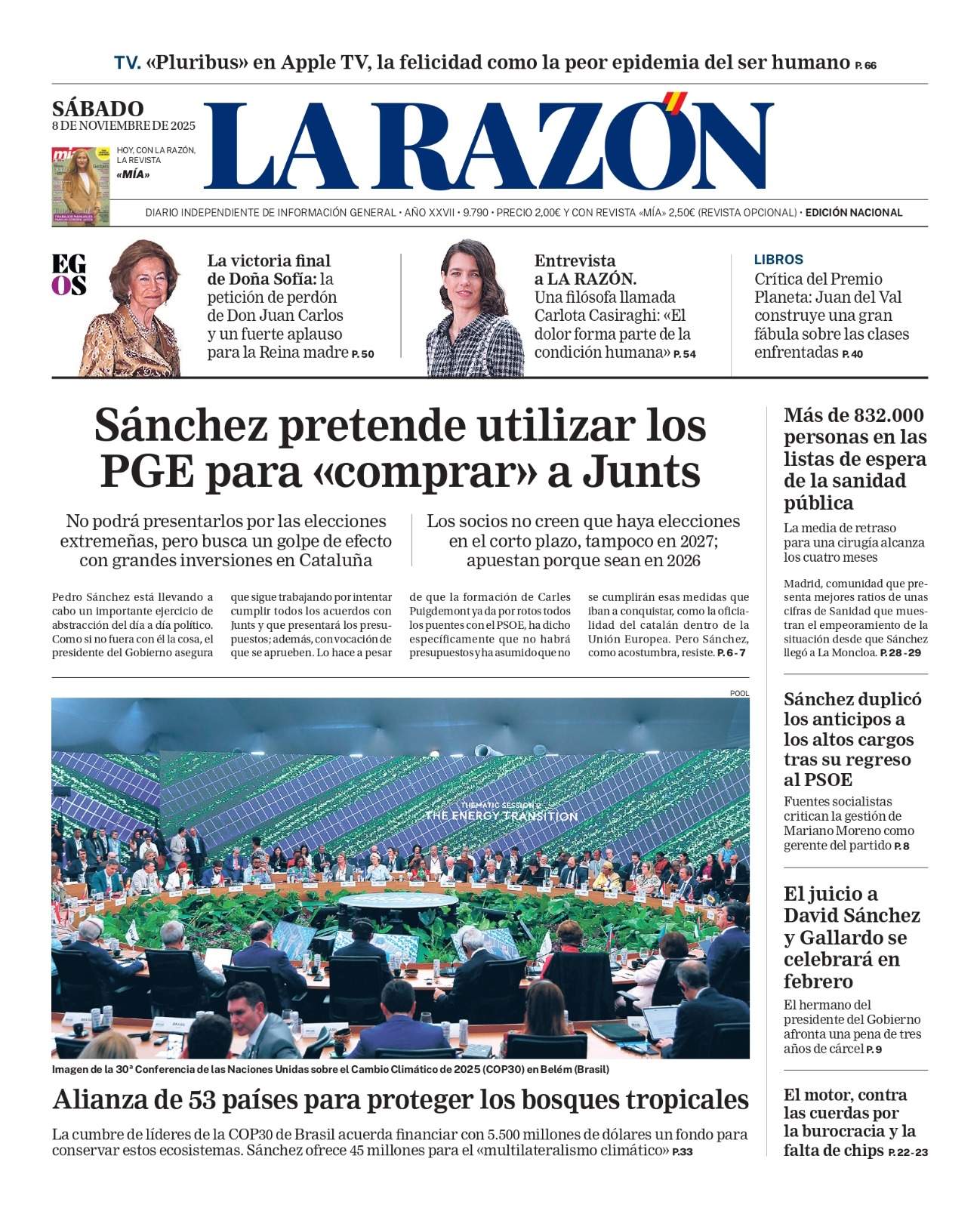 'La Razón' 8 'La Razón' 8