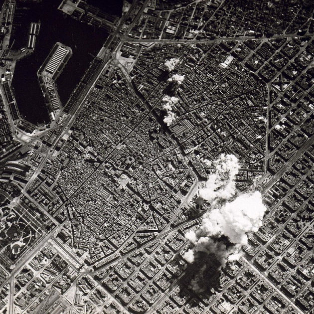 Bombardeig sobre Barcelona (1938) Font Viquipčdia (1)