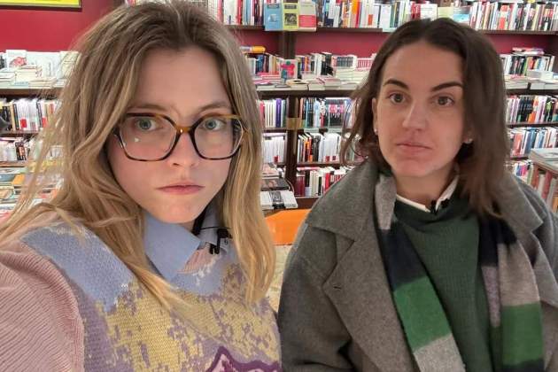 Marina Porras y Juliajna Canet entre libros / Instagram Marina Porras y Juliajna Canet entre libros / Instagram