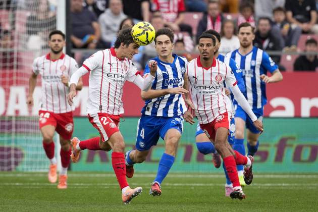Bryan Gil Denis Suárez Azzedine Ounahi Girona Alavés / Foto: EFE