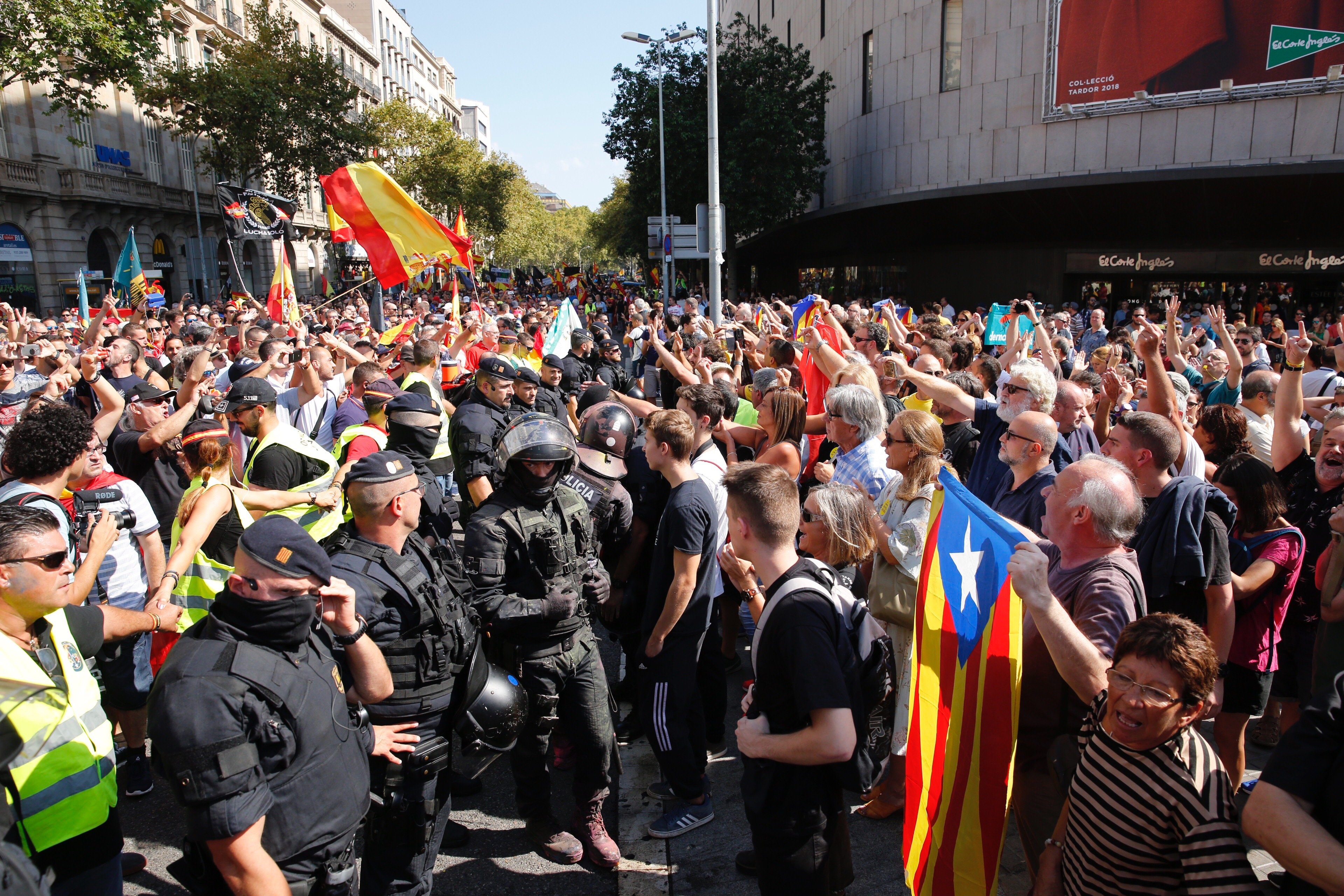 L'Audiència de Barcelona descarta delicte d'odi en les protestes contra Jusapol