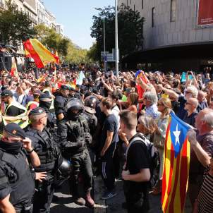 El independentismo no cede ni un palmo a la provocación españolista