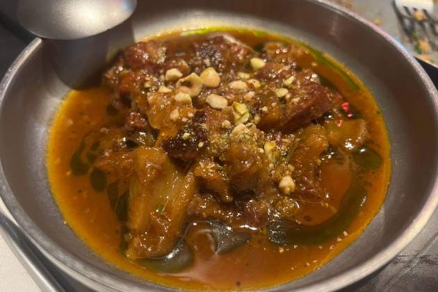 Callos amb capipota del restaurant El Rectangle. / Foto: Rosa Molinero Trias