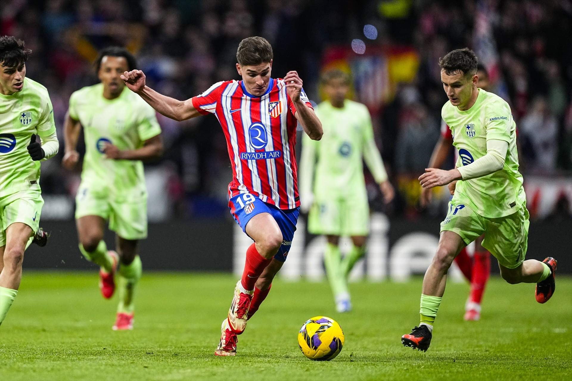 Julián Álvarez obre la porta al Barça: "Veurem què passa al final de temporada"