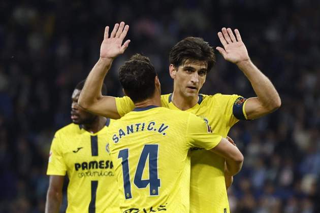 Gerard Moreno, después de marcar un gol con el Villarreal contra el Espanyol / Foto: EFE Gerard Moreno, después de marcar un gol con el Villarreal contra el Espanyol / Foto: EFE