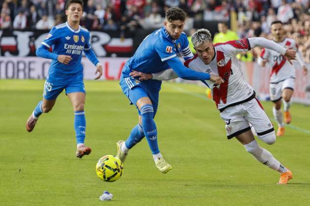 Rato Vallecano Reial Madrid Valverde / Foto: EFE Rato Vallecano Reial Madrid Valverde / Foto: EFE
