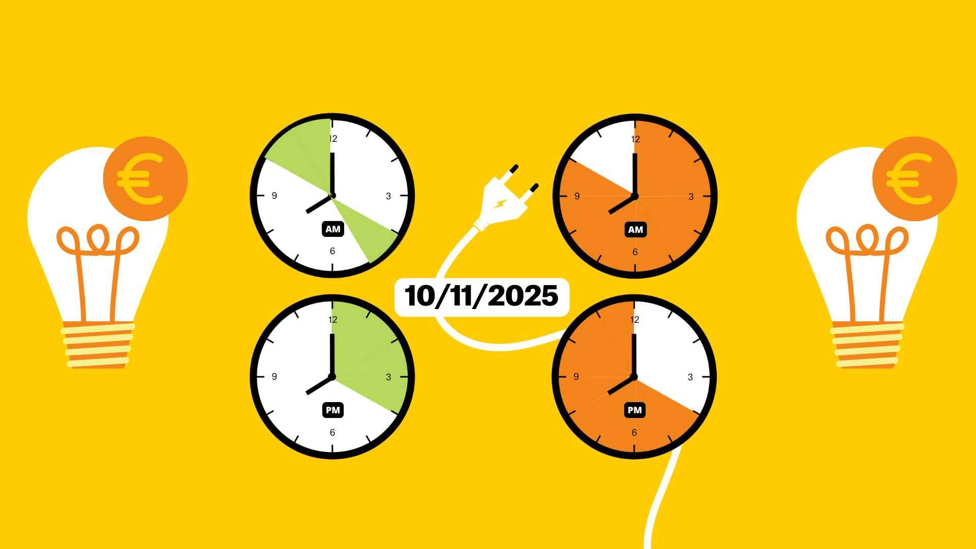 Precio de la luz de hoy, 10 de noviembre, por horas: ¿cuándo es más barato poner la lavadora?