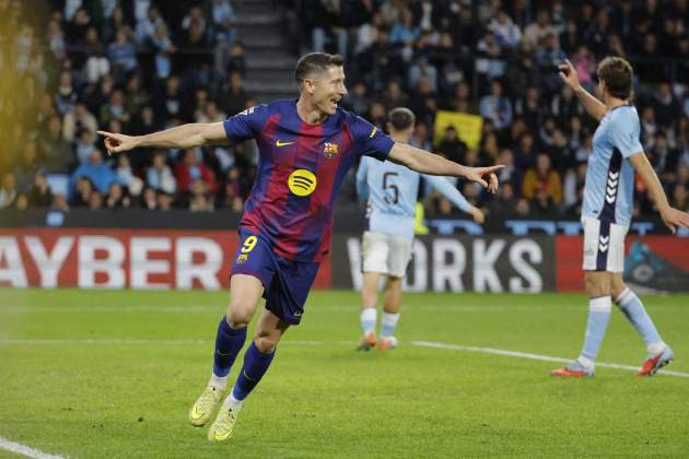 Celta Barça Lewandowski EFE Celta Barça Lewandowski EFE