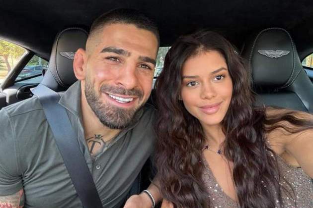 Ilia Topuria y Giorgina Ilia Topuria y Giorgina