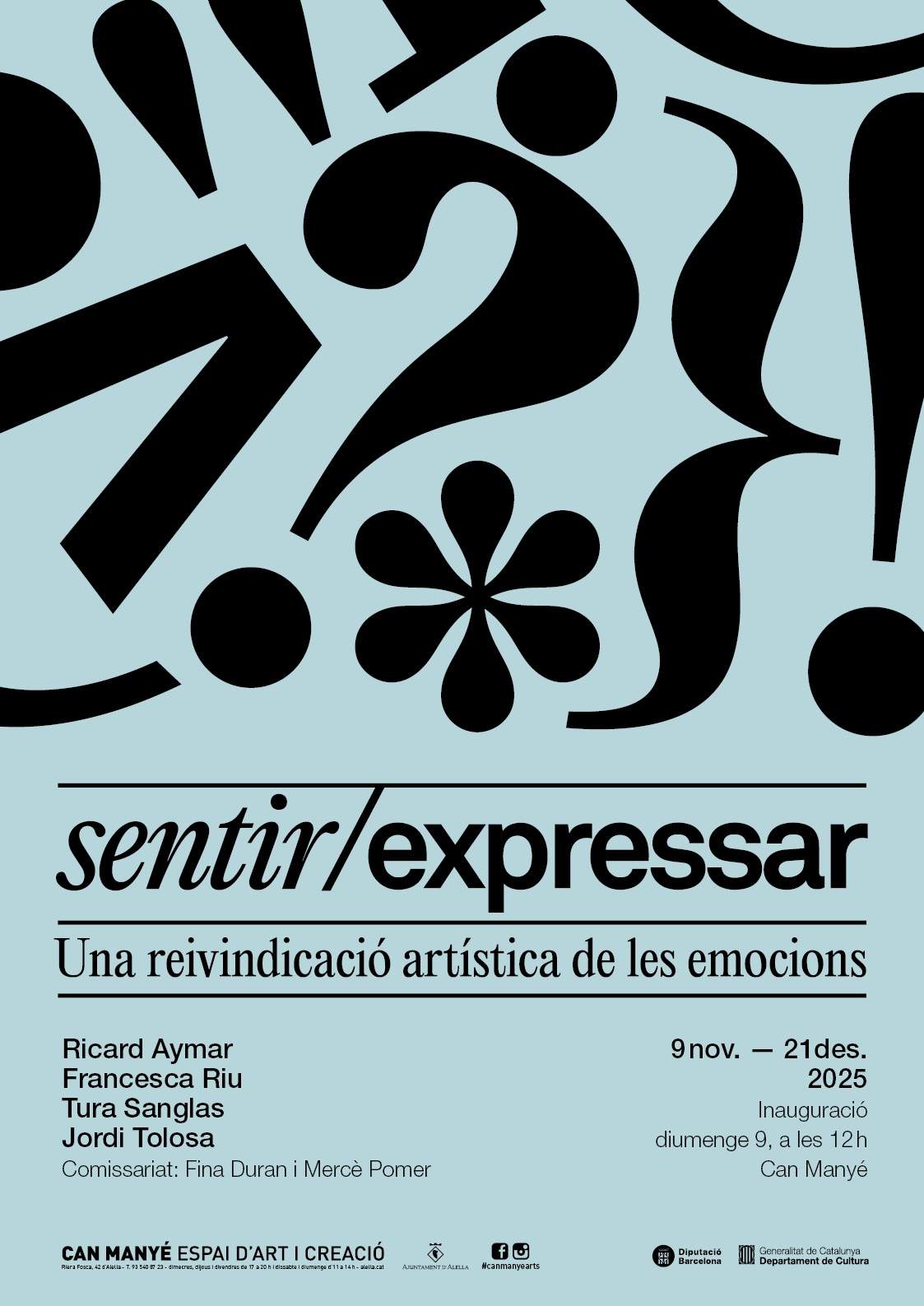 Exposició col·lectiva "Sentir/expressar. Una reivindicació artística de les emocions"