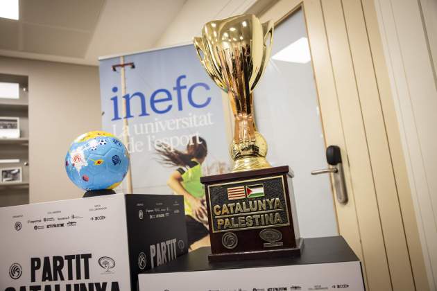 Presentación partido Cataluña vs Palestina 2025 / Foto: Carlos Baglietto