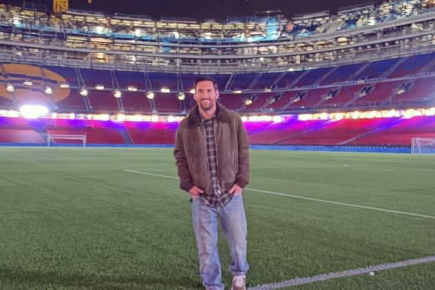 Leo Messi Spotify Camp Nou / Foto: @leomessi