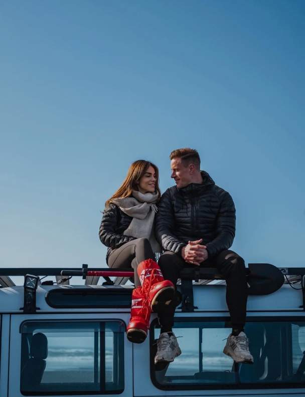 Ona i Marc a Islàndia, foto a l'estabnteria, Instagram Ona i Marc a Islàndia, foto a l'estabnteria, Instagram