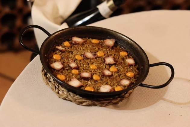 Arroz del restaurante Mas Monells. / Foto: Jordi Àvila