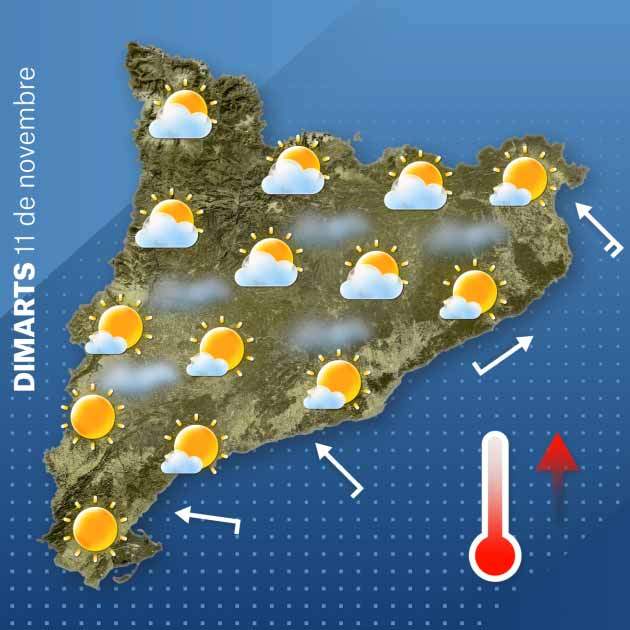 Mapa setmana Catalunya 10 11