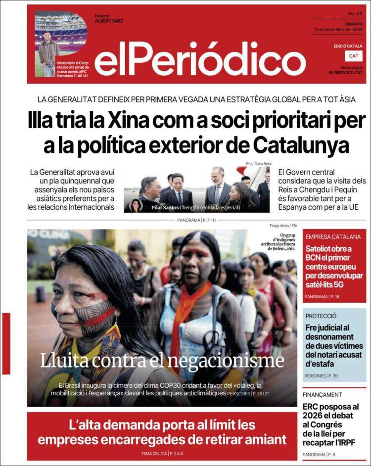El Periodico, 11 novembre 2025