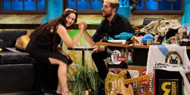 La Rosalía, amb David Broncano a 'La Revuelta' TVE