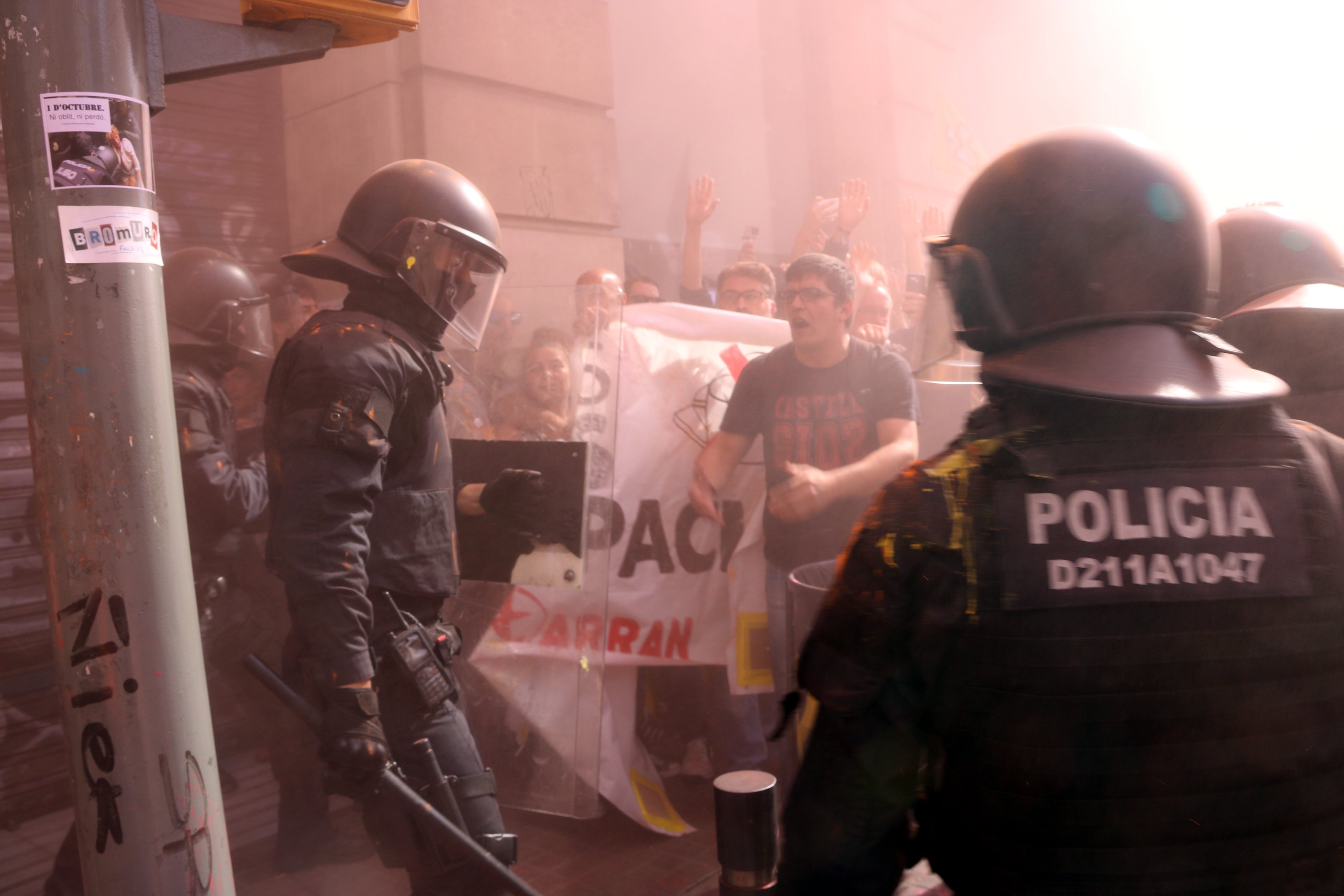 L'associació Irídia denuncia que els Mossos van ferir al cap quatre persones