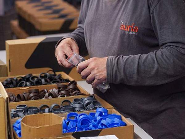 La cooperativa Àuria fa inserció laboral per a persones amb discapacitats. Foto Àuria