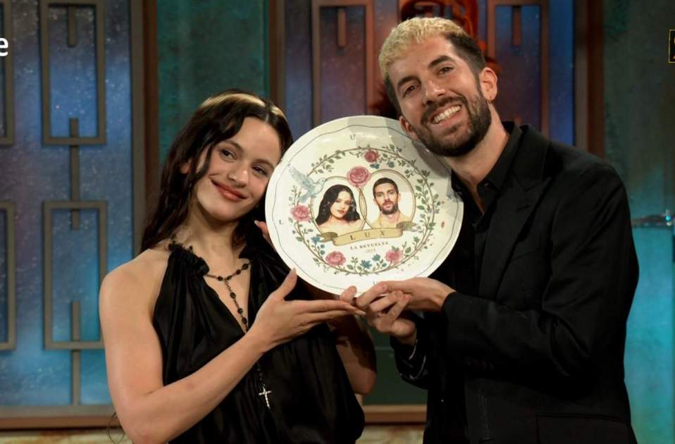 La Rosalía amb David Broncano a 'La Revuelta' TVE3 La Rosalía amb David Broncano a 'La Revuelta' TVE3