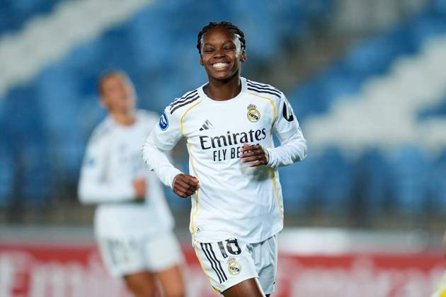 Linda Caicedo celebra un gol con el Real Madrid femenino / Foto: Europa Press