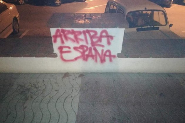 Pintades feixistes Palamós - ACN