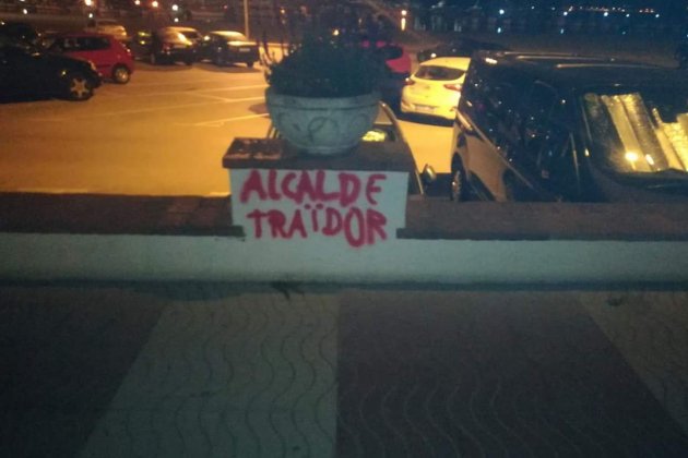 Pintades feixistes Palamós - ACN