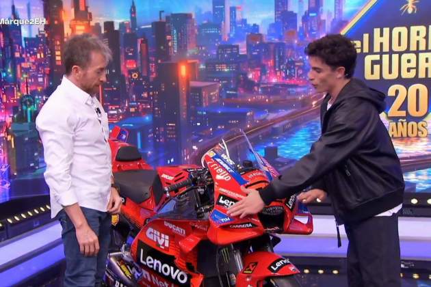 Marc Márquez en 'El Hormiguero' TVE Marc Márquez en 'El Hormiguero' TVE