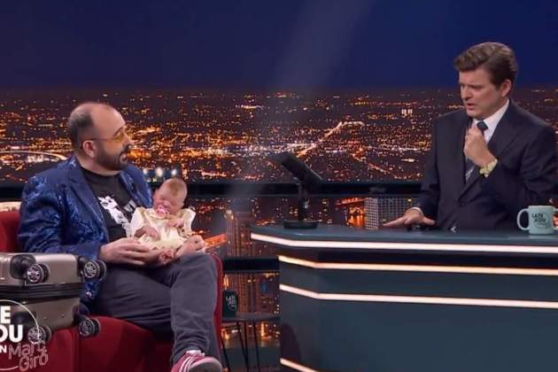 Carlos Areces i Marc Giró al 'Late xou' TVE