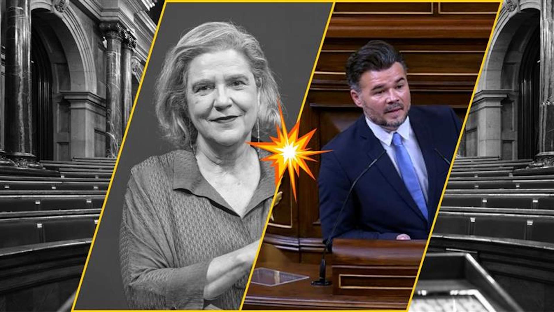 La rèplica de Rahola a Rufián: “Ets un enemic de Junts, ets el millor diputat del PSOE”