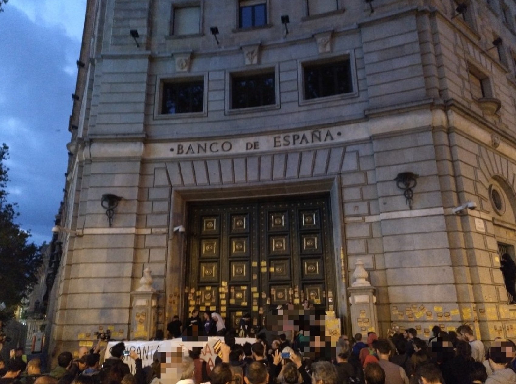 Els CDR tallen la Diagonal, Via Laietana i el carrer Aragó