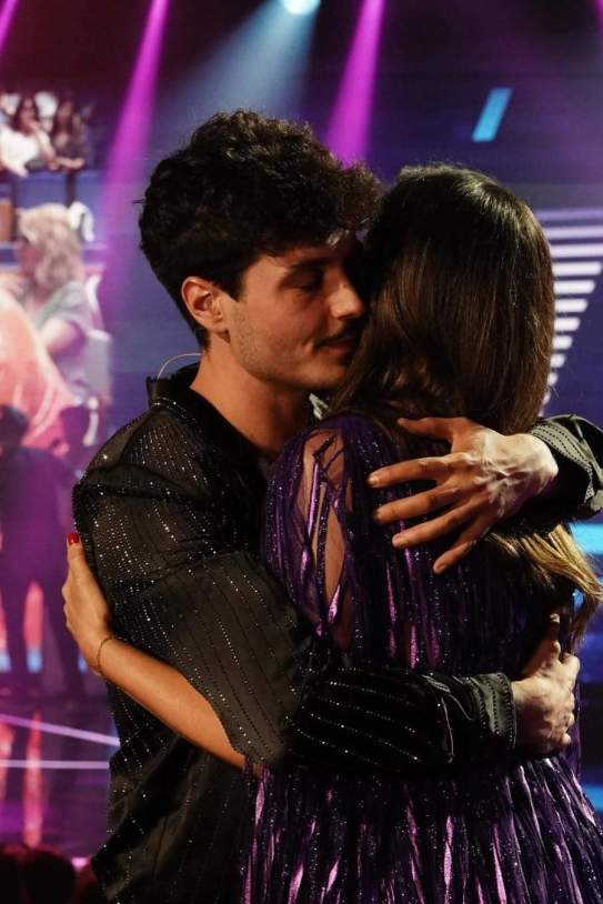 Marta Torné i Miki Núñez al plató d'Eufòria / Instagram