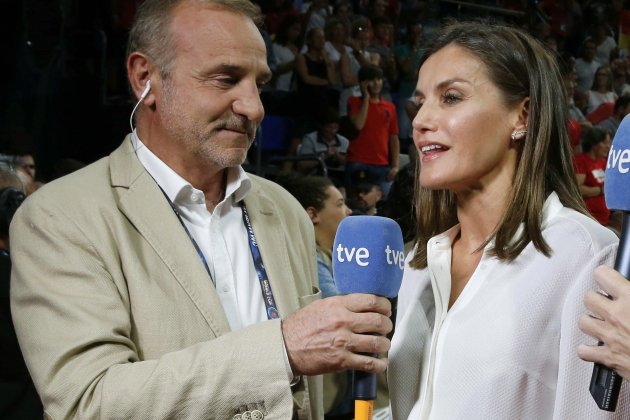 leticia entrevista tve copa basquet femení  EFE