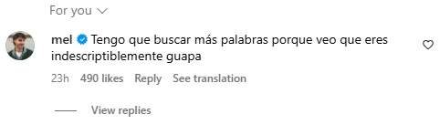 El comentari de l'actor /  Instagram