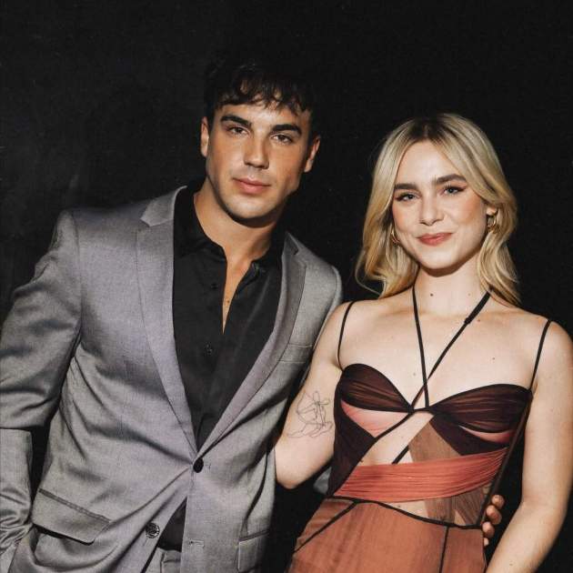 Óscar Casas y Clara Galle en la gala Glamour / Instagram