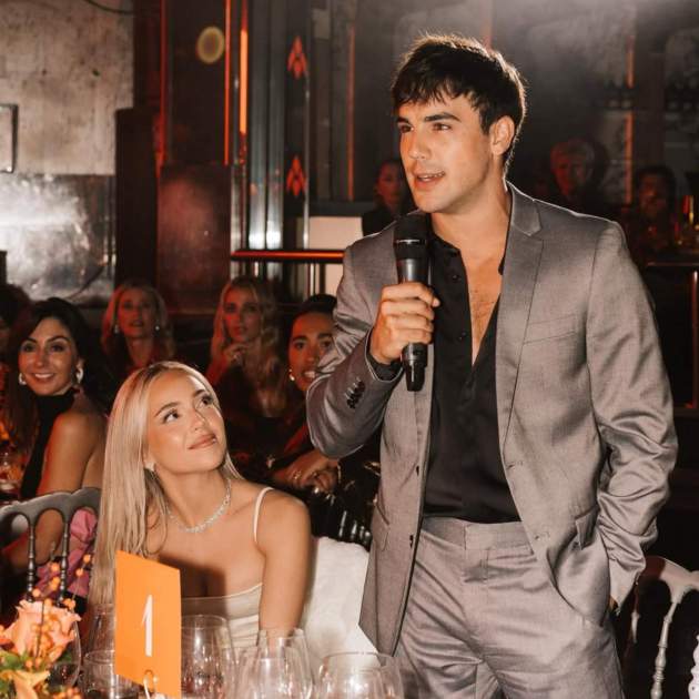 Óscar Casas i Ana Mena a la gala Glamour Instagram Óscar Casas i Ana Mena a la gala Glamour Instagram