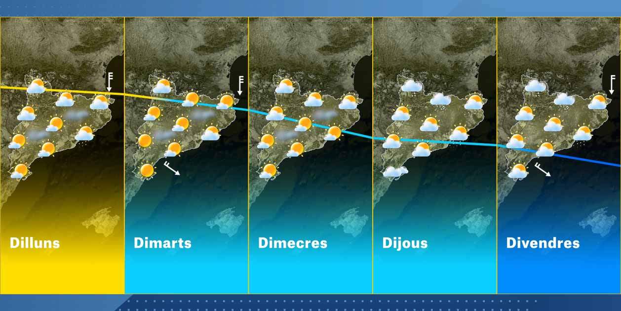 Mapa setmana Catalunya 14 11 Mapa setmana Catalunya 14 11