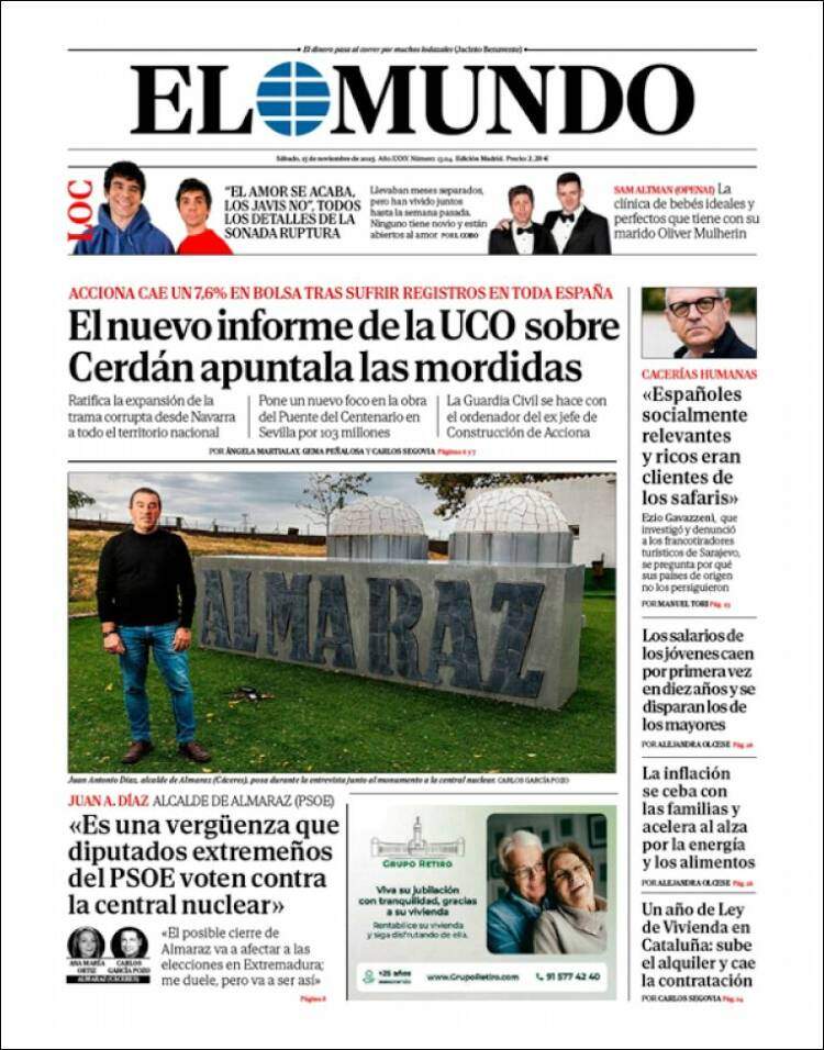 'El Mundo' 15 'El Mundo' 15