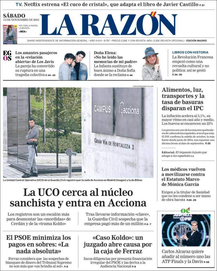 'La Razón' 15 'La Razón' 15