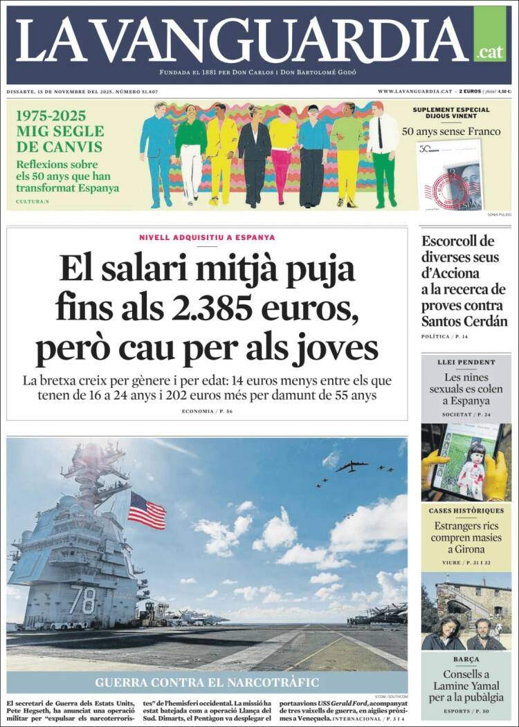 'La Vanguardia' 15 'La Vanguardia' 15