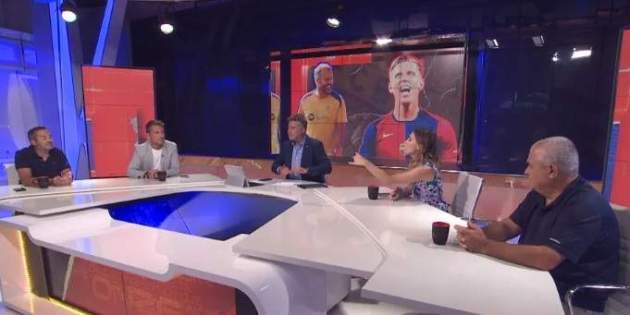 Joan Poquí en 'L'Onze' de TV3 Joan Poquí en 'L'Onze' de TV3