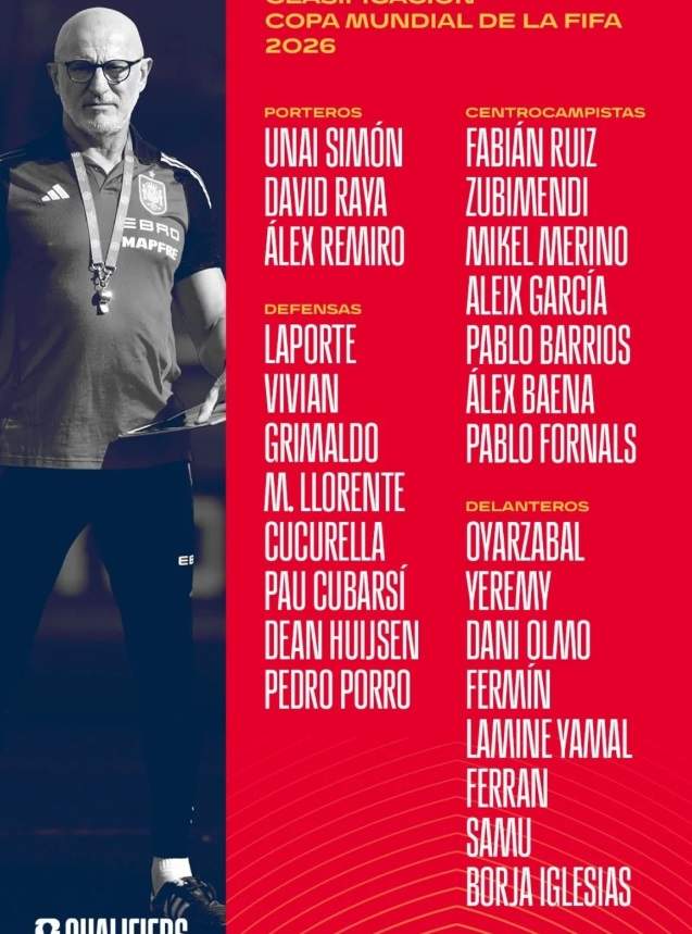 Convocatoria de Luis de la Fuente IG Convocatoria de Luis de la Fuente IG